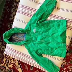 North Face zip line rain jacket